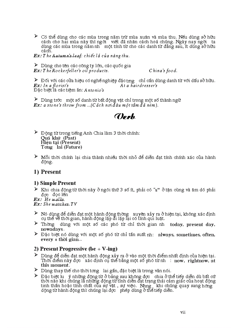 image for page Ngữ pháp tiếng anh căn bản