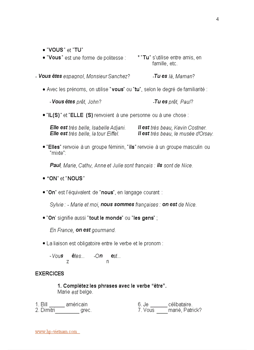 image for page Ngữ pháp Tiếng Pháp tổng hợp