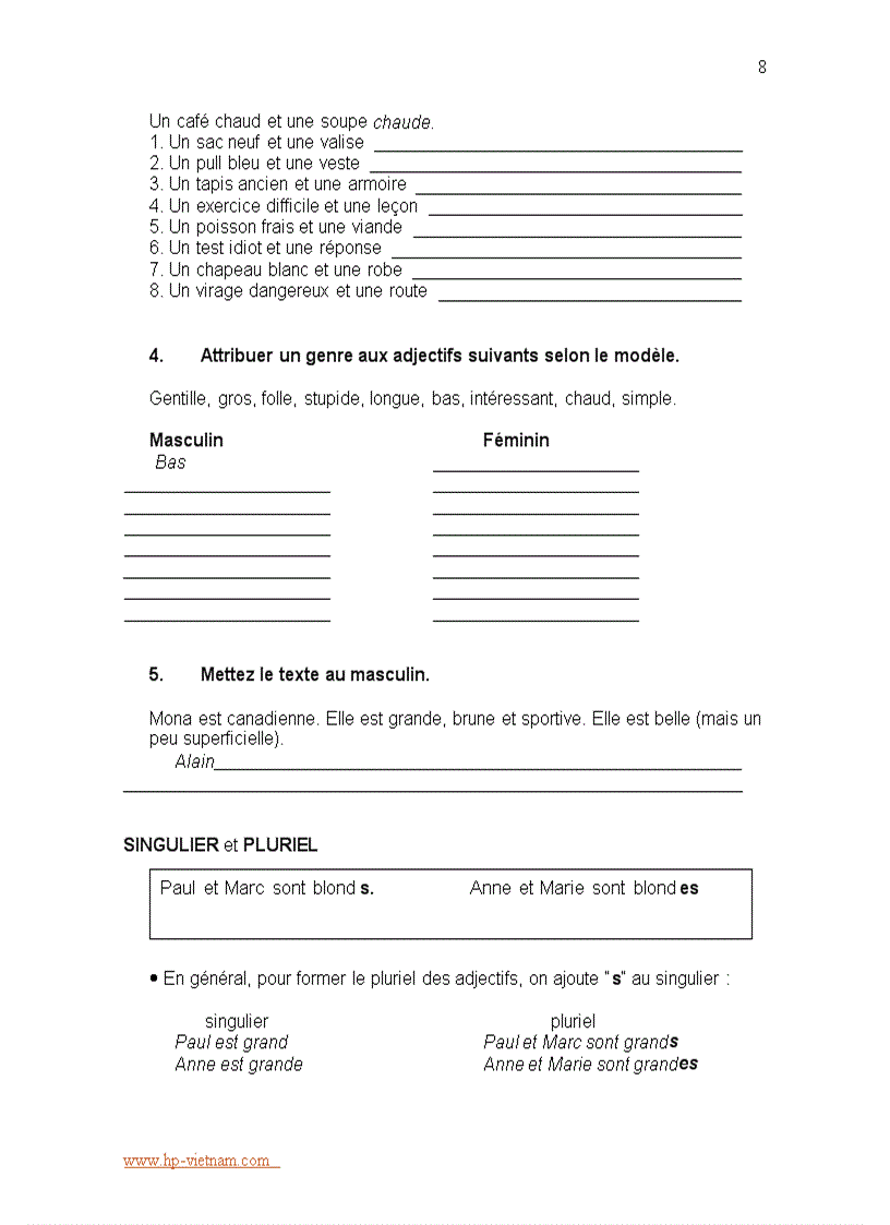 image for page Ngữ pháp Tiếng Pháp tổng hợp