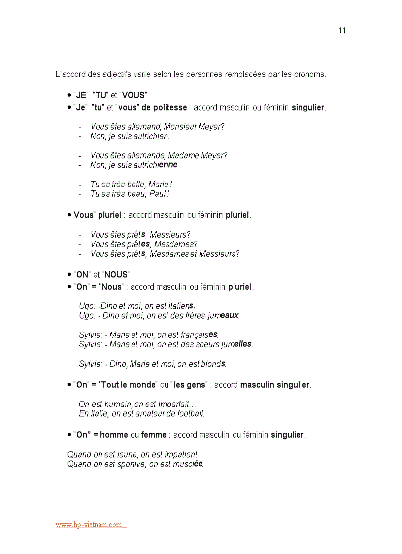 image for page Ngữ pháp Tiếng Pháp tổng hợp