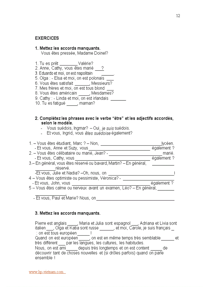 image for page Ngữ pháp Tiếng Pháp tổng hợp