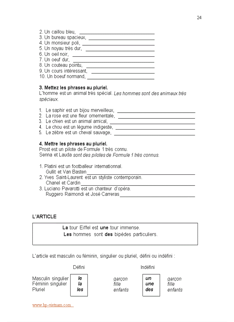 image for page Ngữ pháp Tiếng Pháp tổng hợp