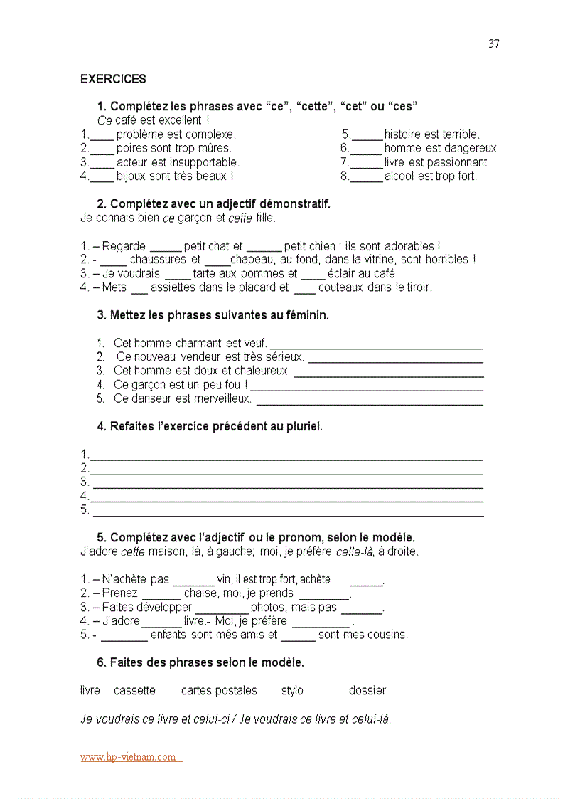 image for page Ngữ pháp Tiếng Pháp tổng hợp