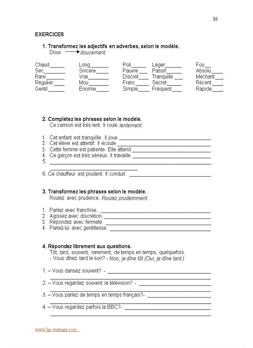 image for page Ngữ pháp Tiếng Pháp tổng hợp