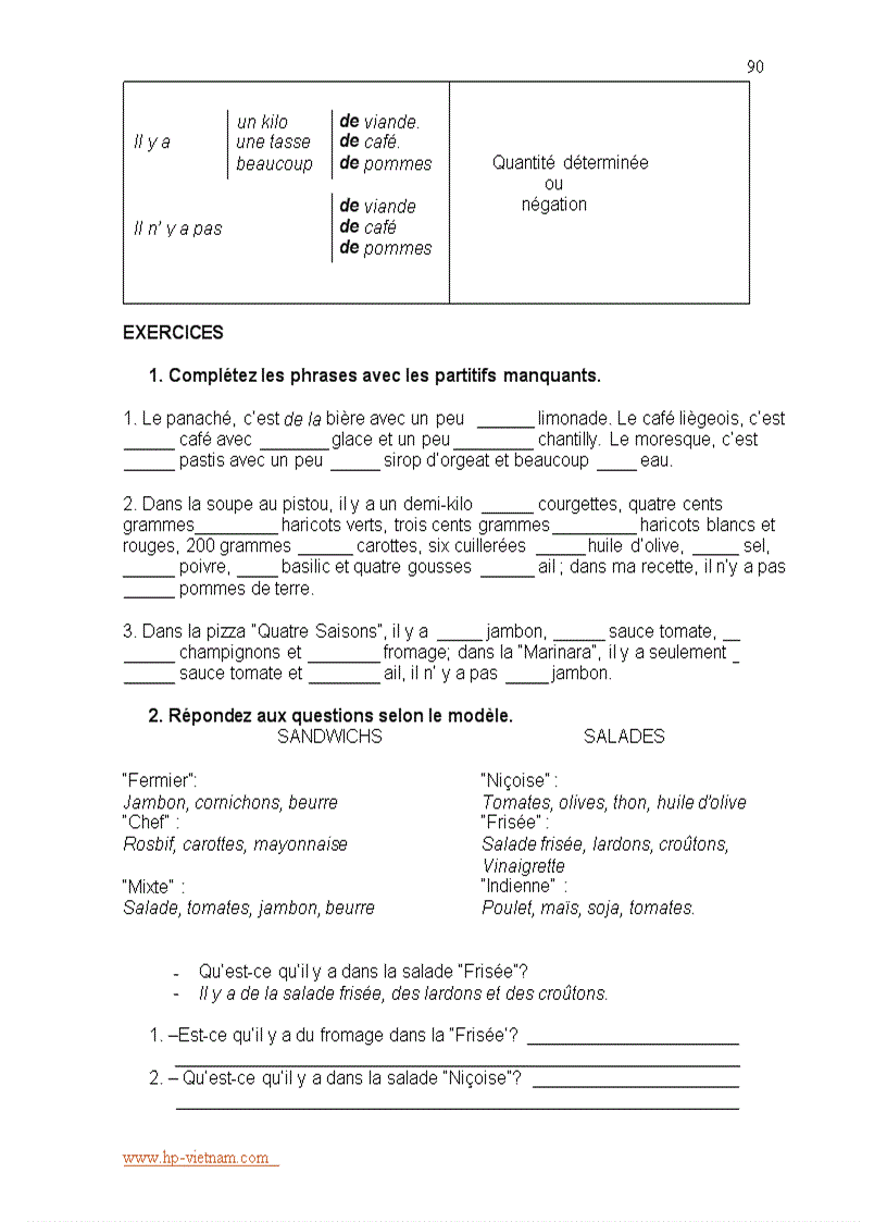 image for page Ngữ pháp Tiếng Pháp tổng hợp