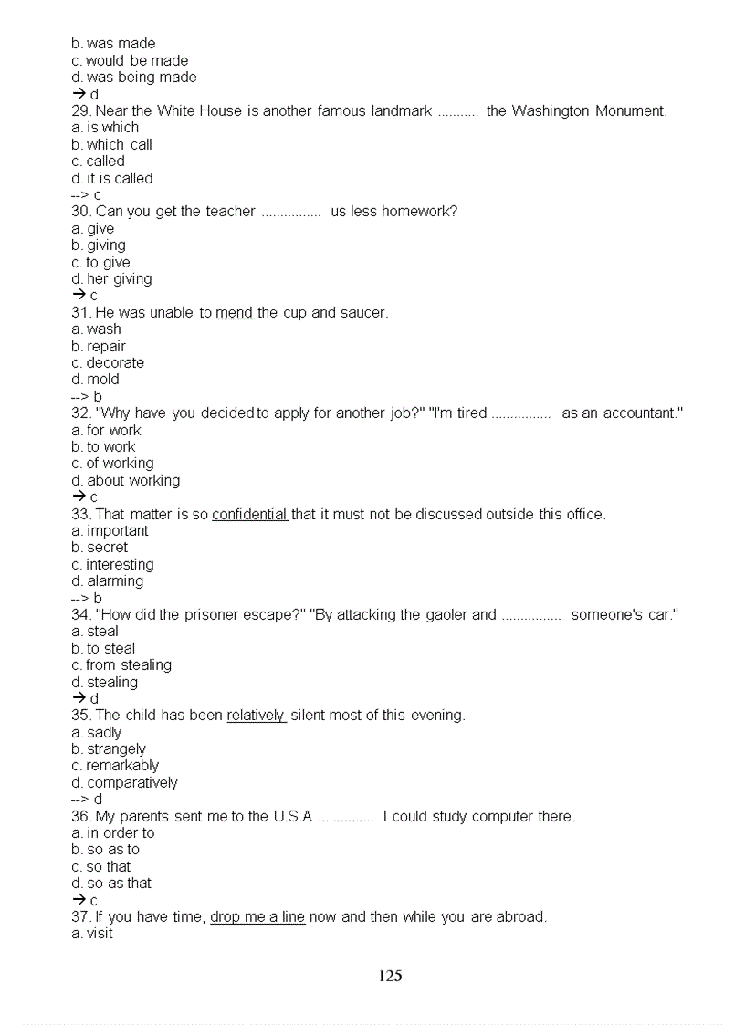 image for page Những bài tập trắc nghiệm cơ bản