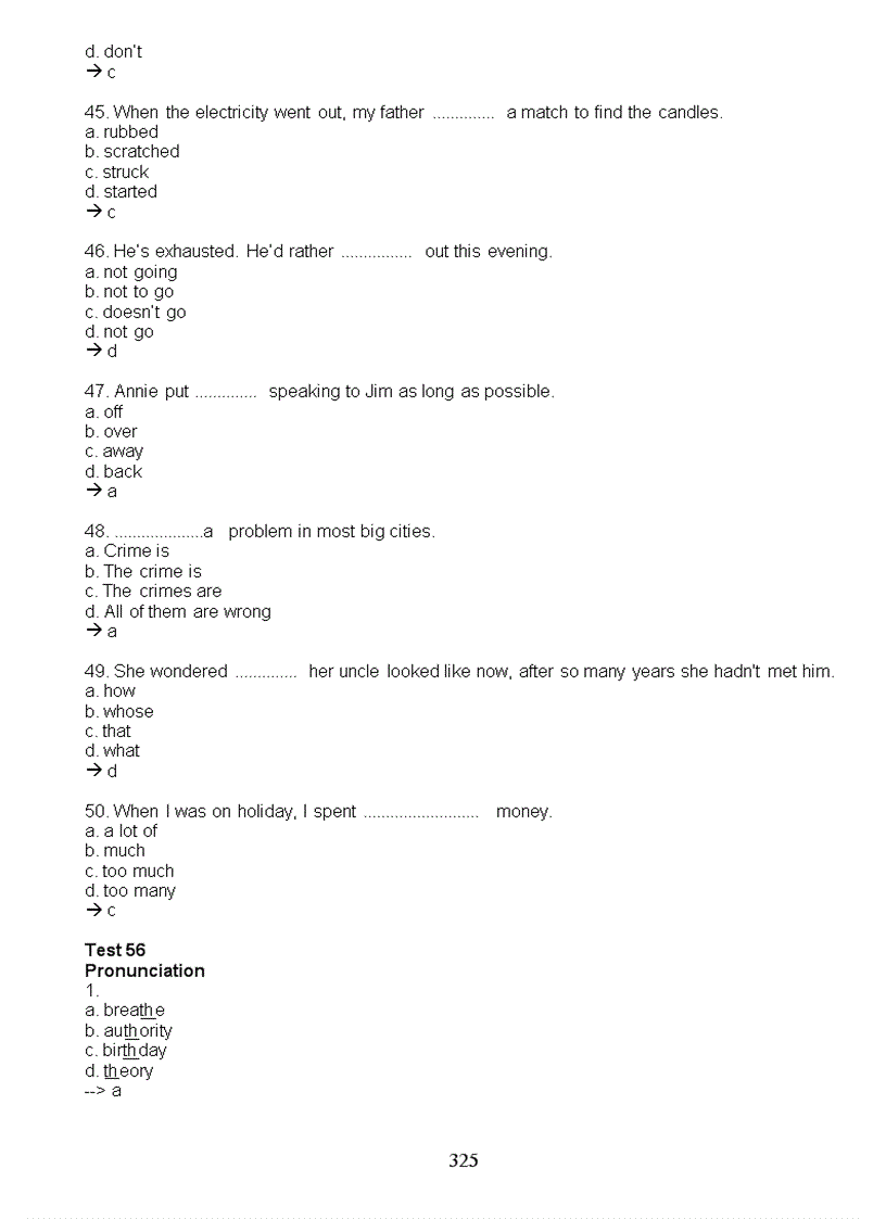 image for page Những bài tập trắc nghiệm cơ bản