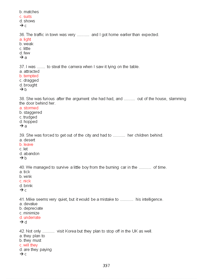 image for page Những bài tập trắc nghiệm cơ bản