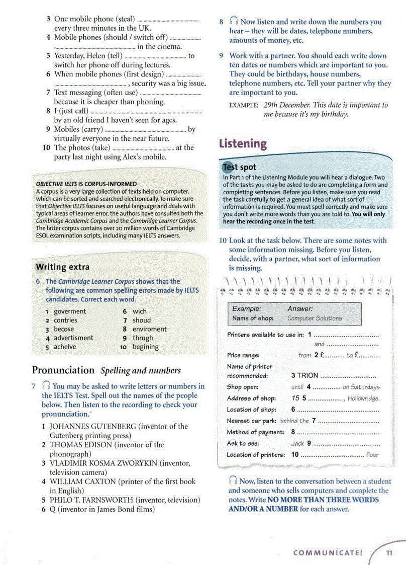image for page Objective IELTS Intermediate Student s Book