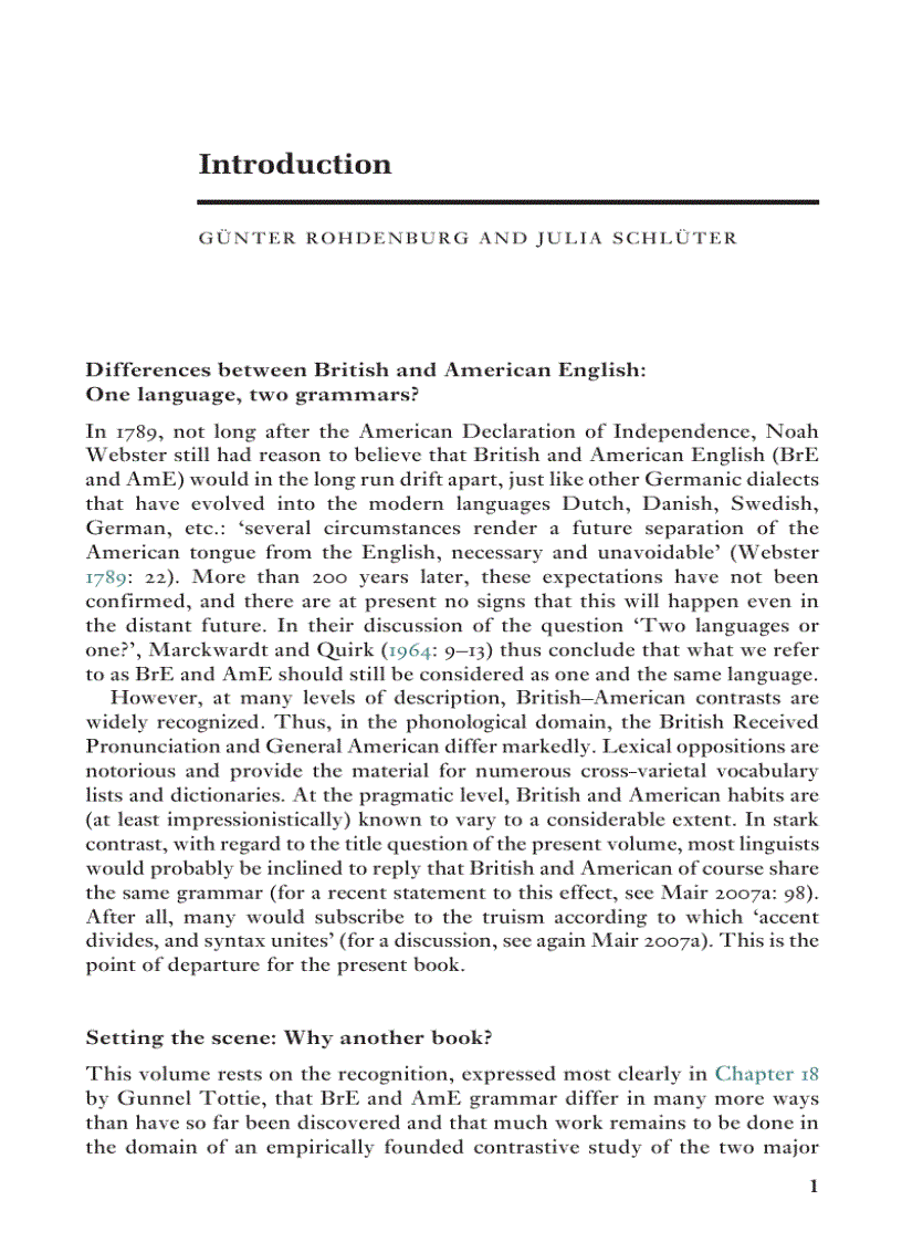 image for page One Language Two Grammars