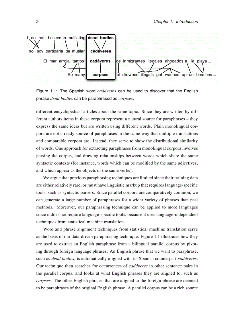 image for page Paraphrasing and translation