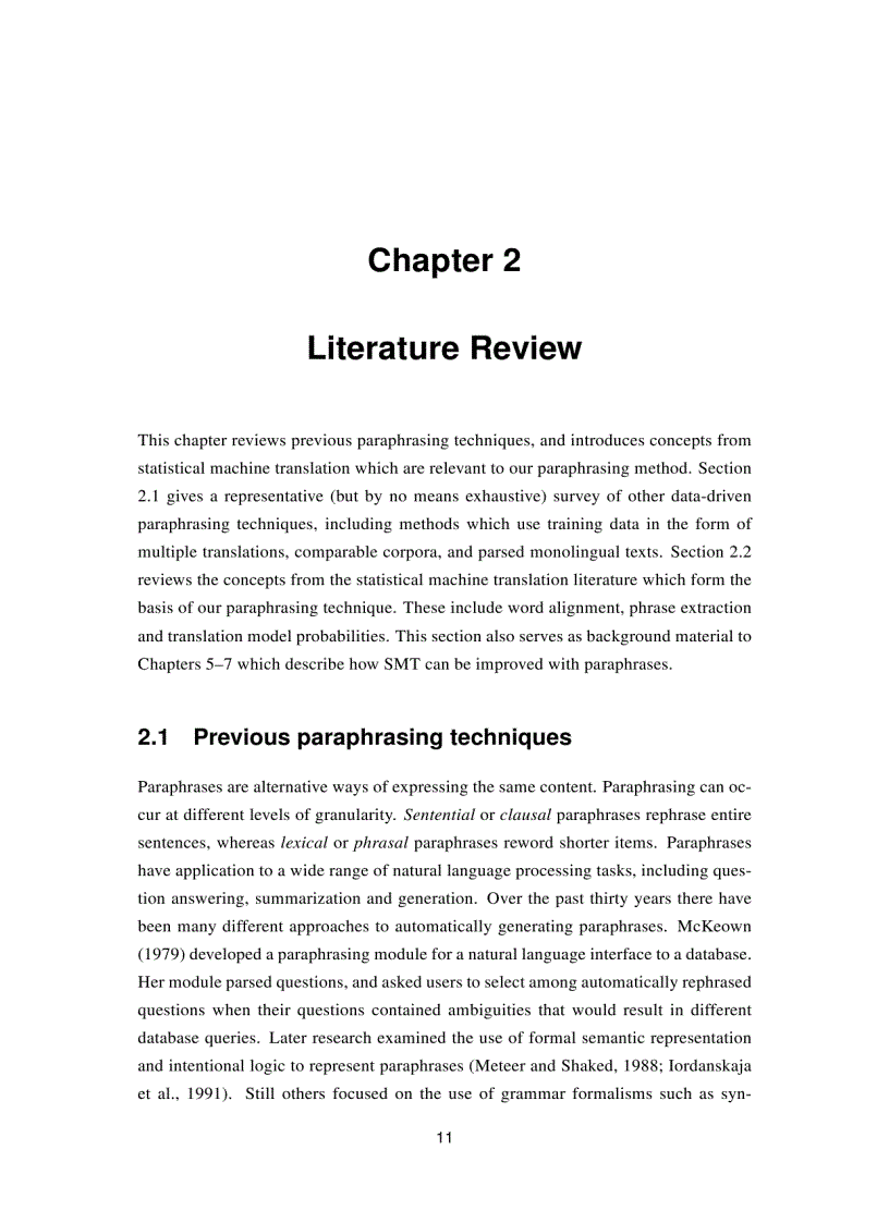 image for page Paraphrasing and translation