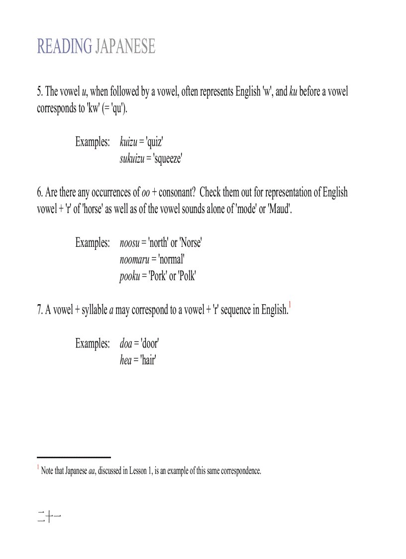 image for page Reading Japanese