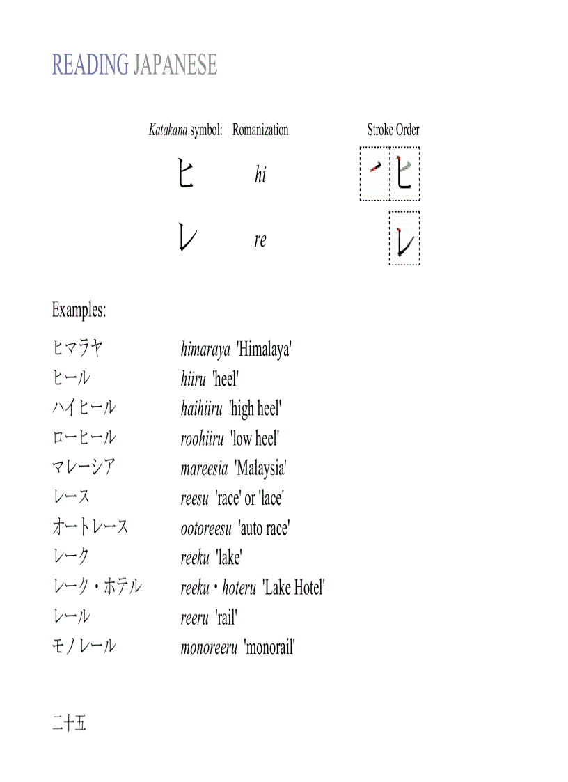 image for page Reading Japanese
