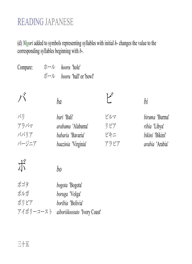 image for page Reading Japanese