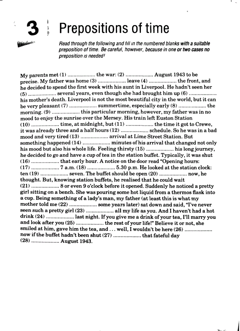 image for page Test Your Prepositions