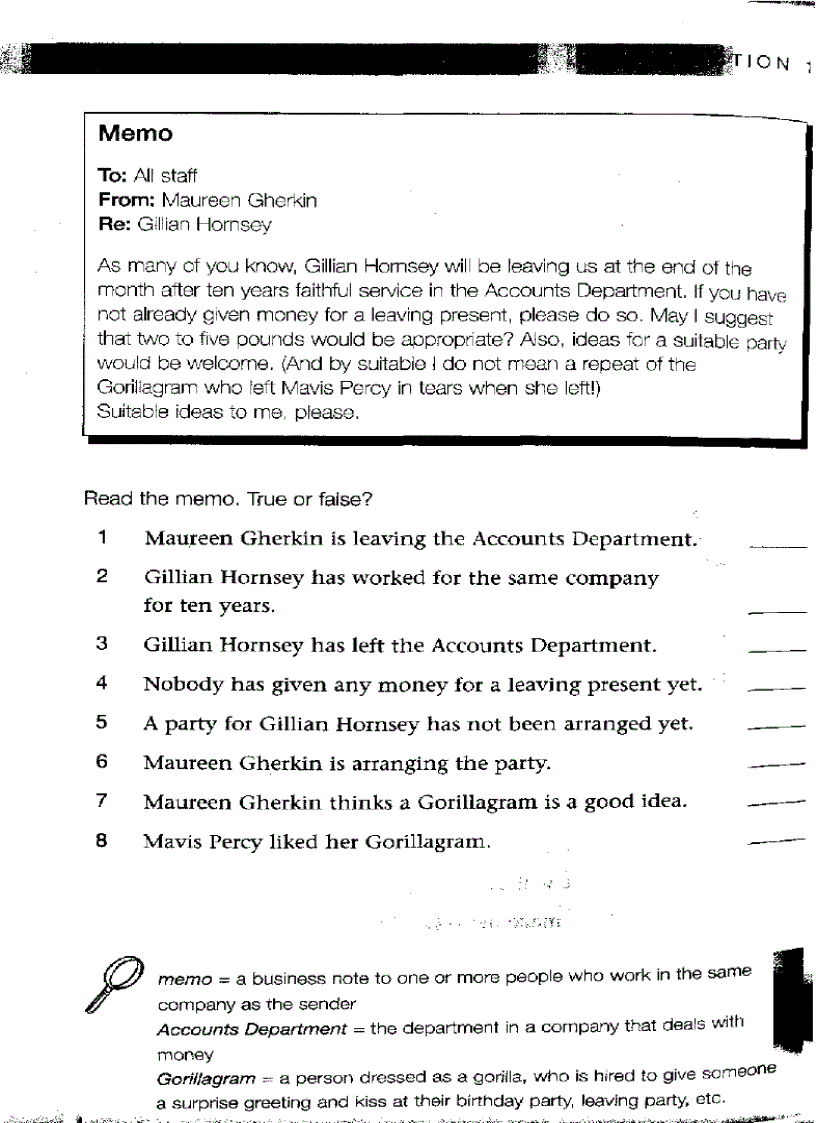 image for page Test your reading Book