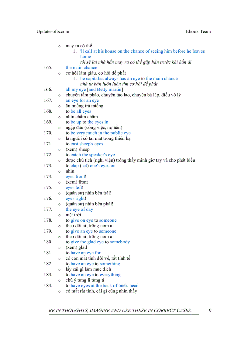 image for page Thanh ngữ tiếng anh