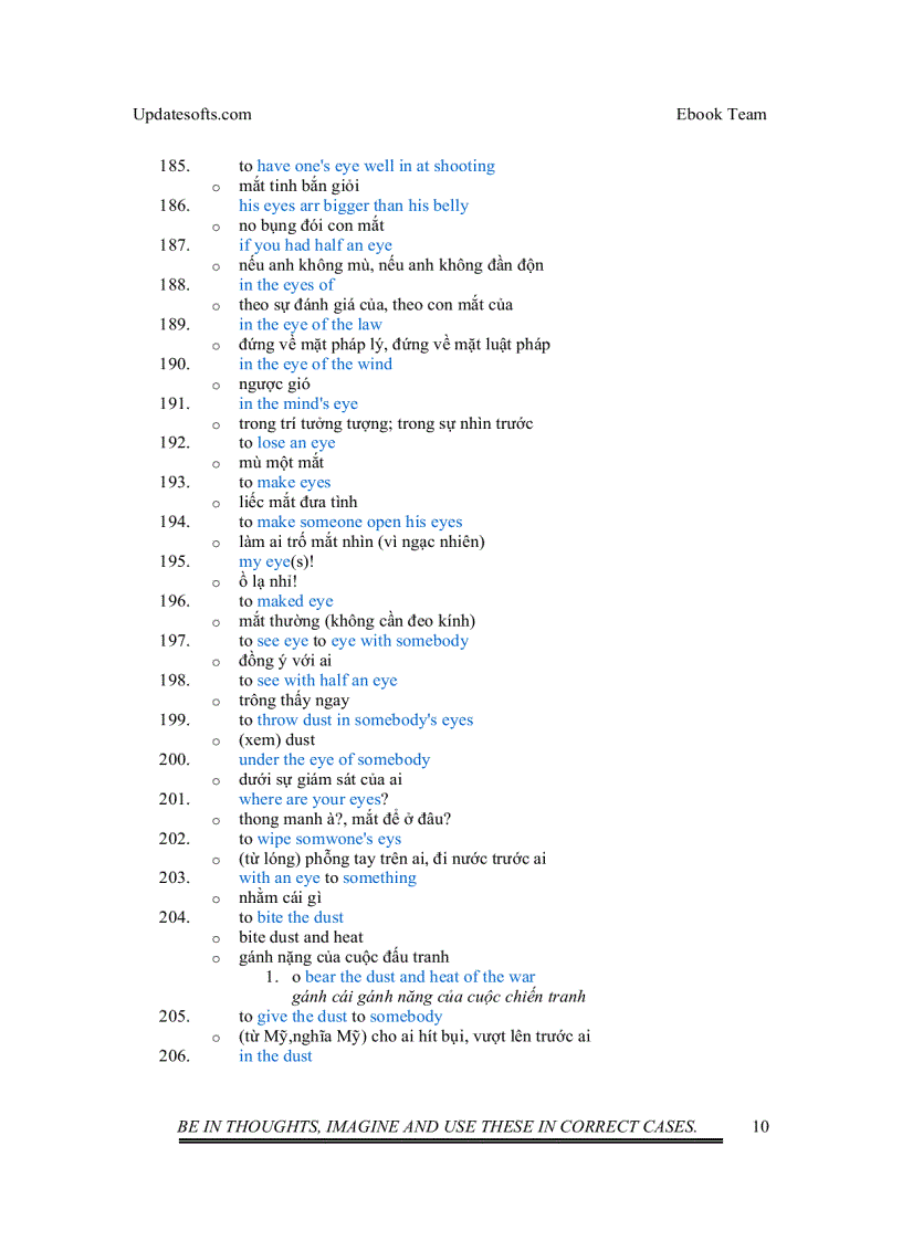 image for page Thanh ngữ tiếng anh