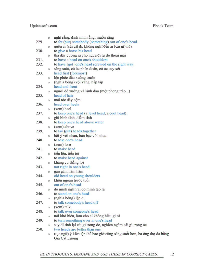 image for page Thanh ngữ tiếng anh