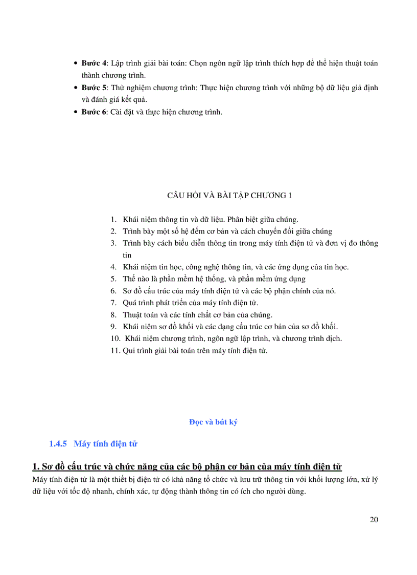 image for page Tin học đại cương chương 1