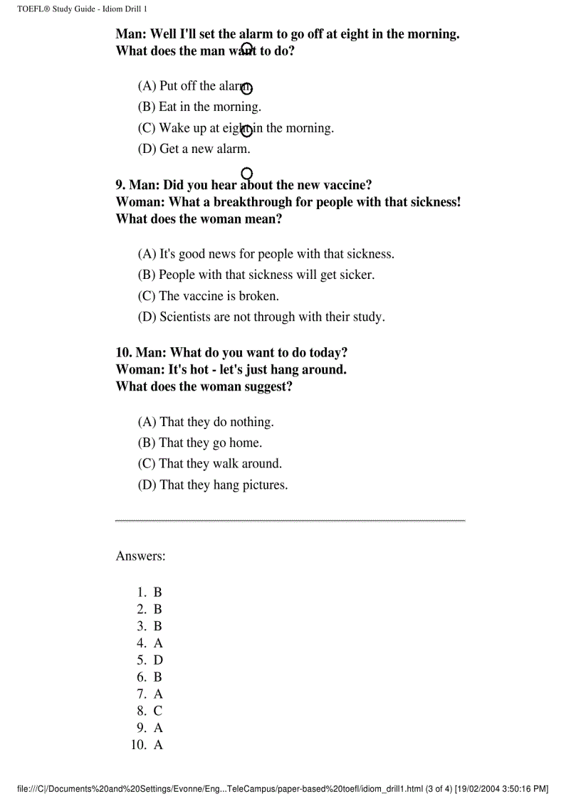 image for page Toefl paper based toefl pdf