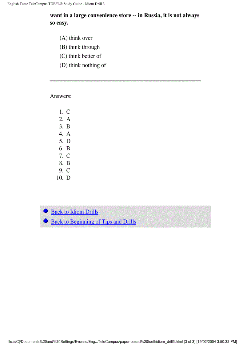 image for page Toefl paper based toefl pdf