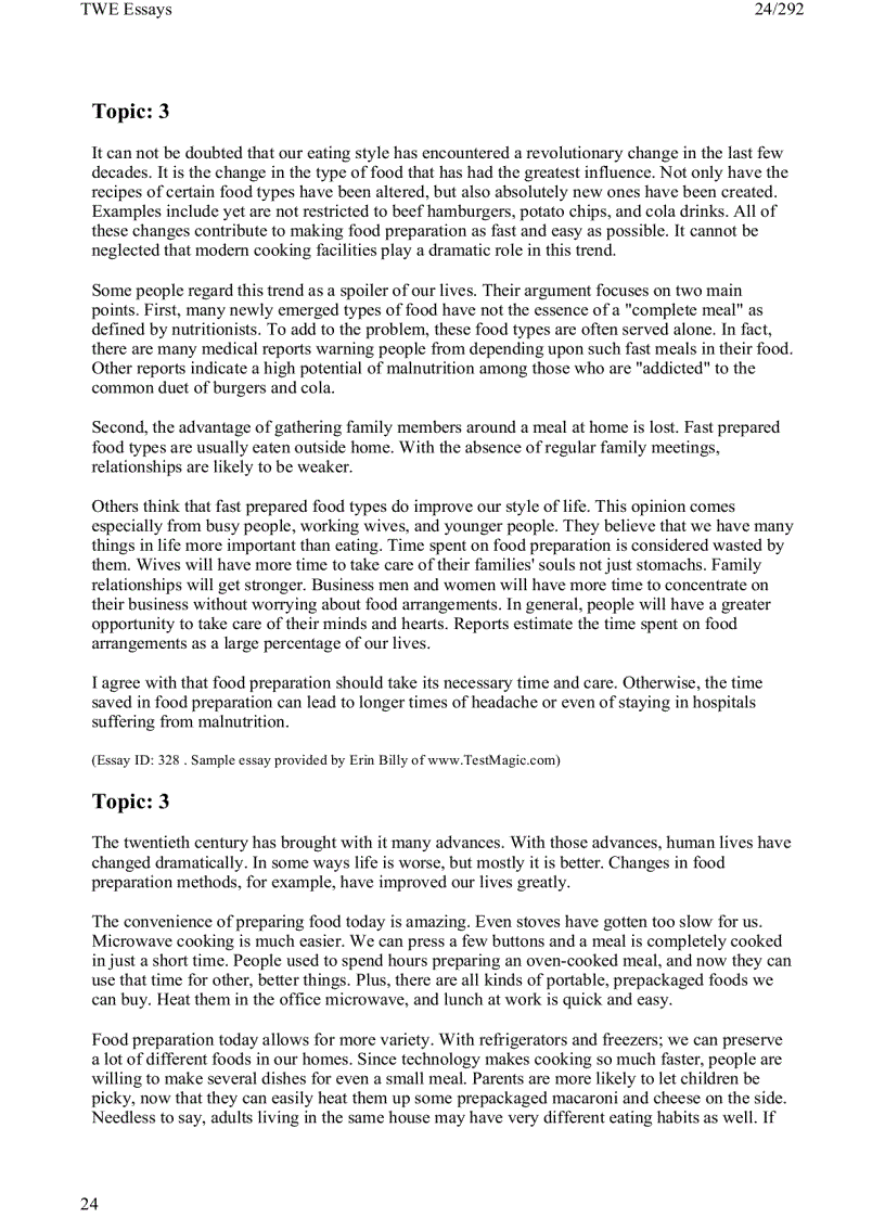 image for page TOEFL Writing TWE Topics and Model Essays 2002