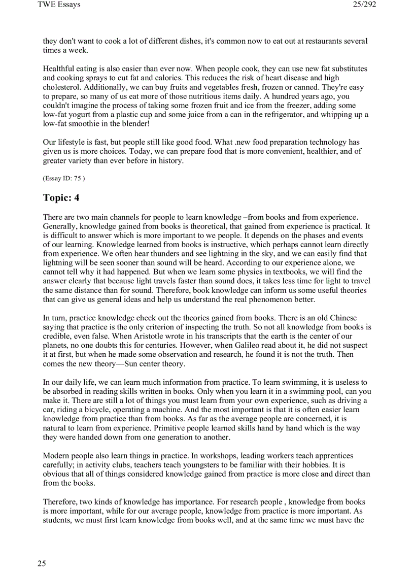 image for page TOEFL Writing TWE Topics and Model Essays 2002