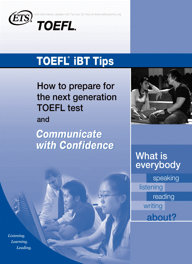 image for page TOEFL IBT Tips official from ETS