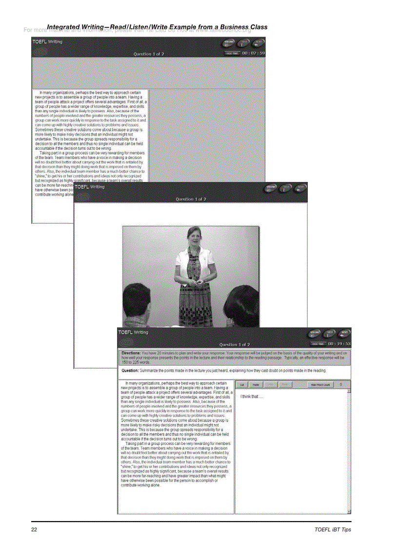 image for page TOEFL IBT Tips official from ETS