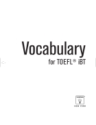 Vocabulary for Toefl IBT