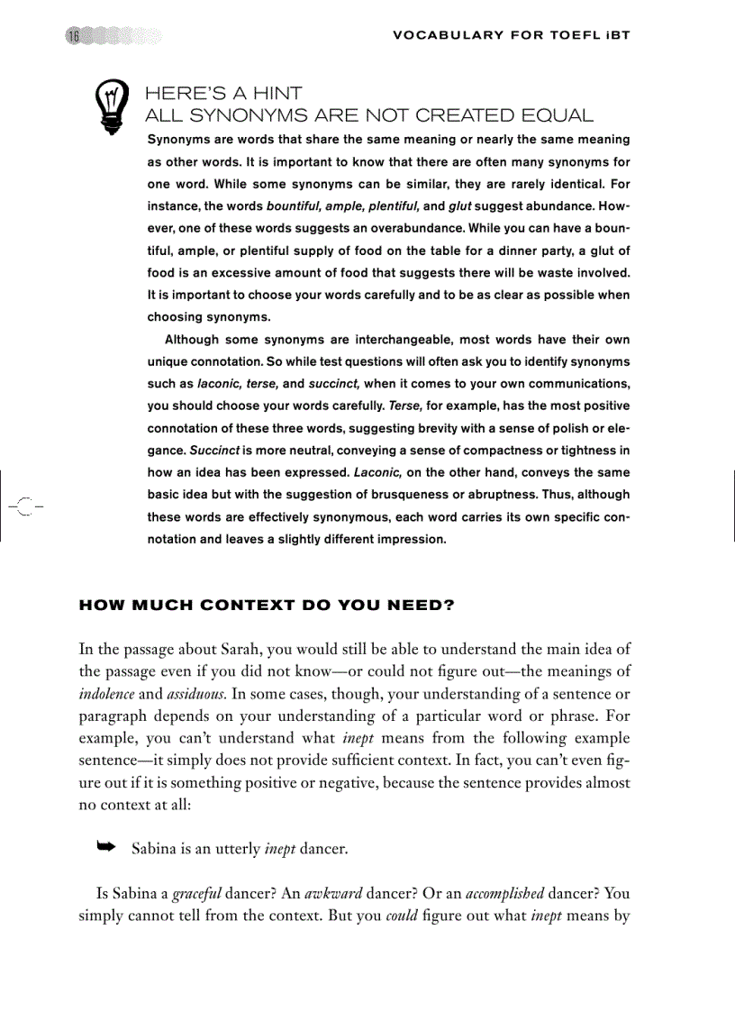 image for page Vocabulary for Toefl IBT
