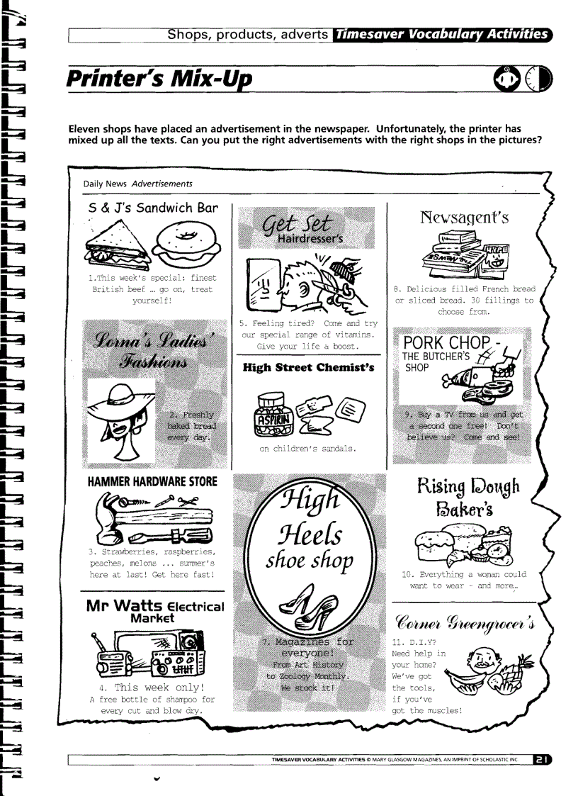 image for page Vocabulary testbook good