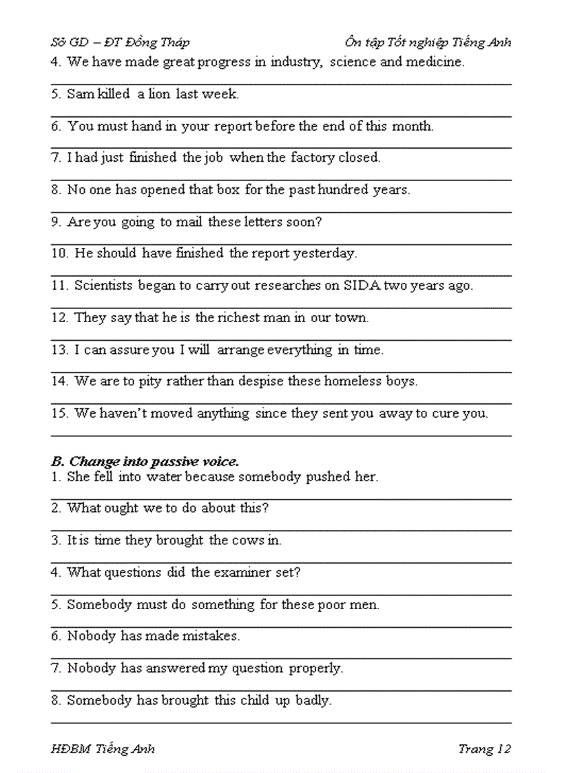 image for page Word TỔNG HỢP CÁC CHỦ ĐỀ TRONG BÀI THI TIẾNG ANH