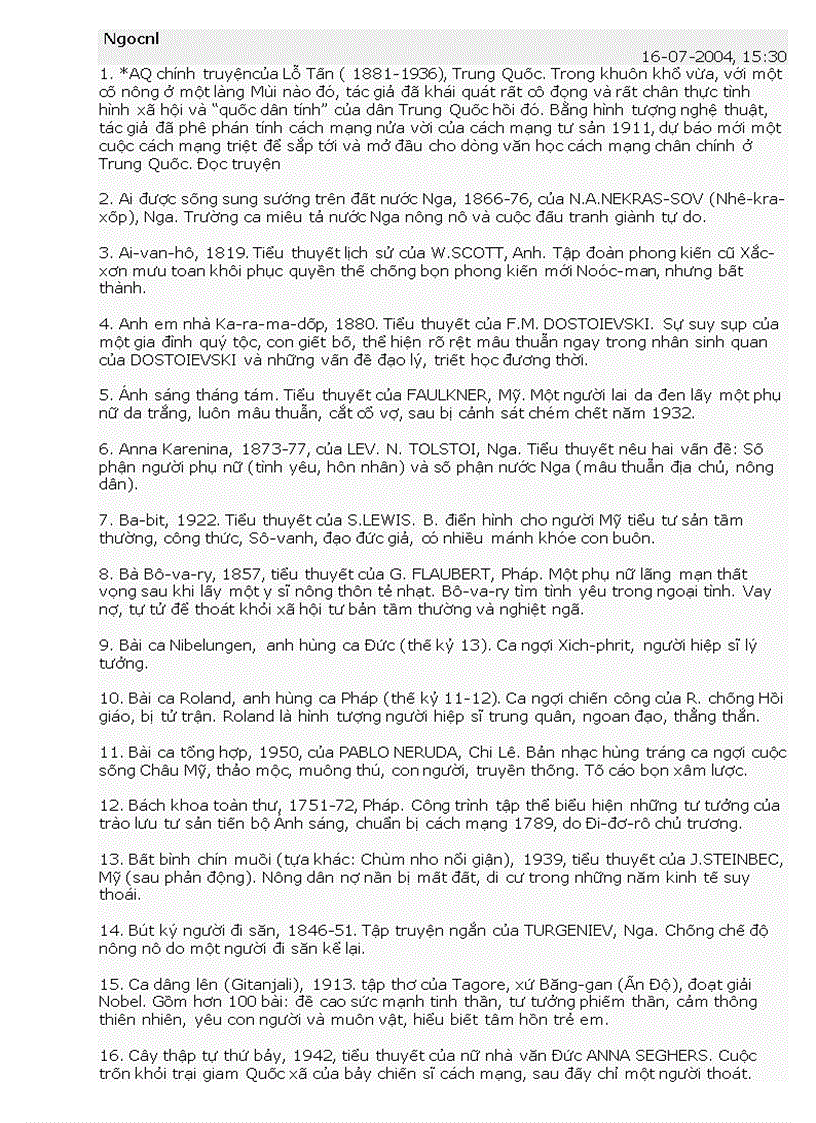 image for page 116 tác phẩm nổi tiếng thế giới