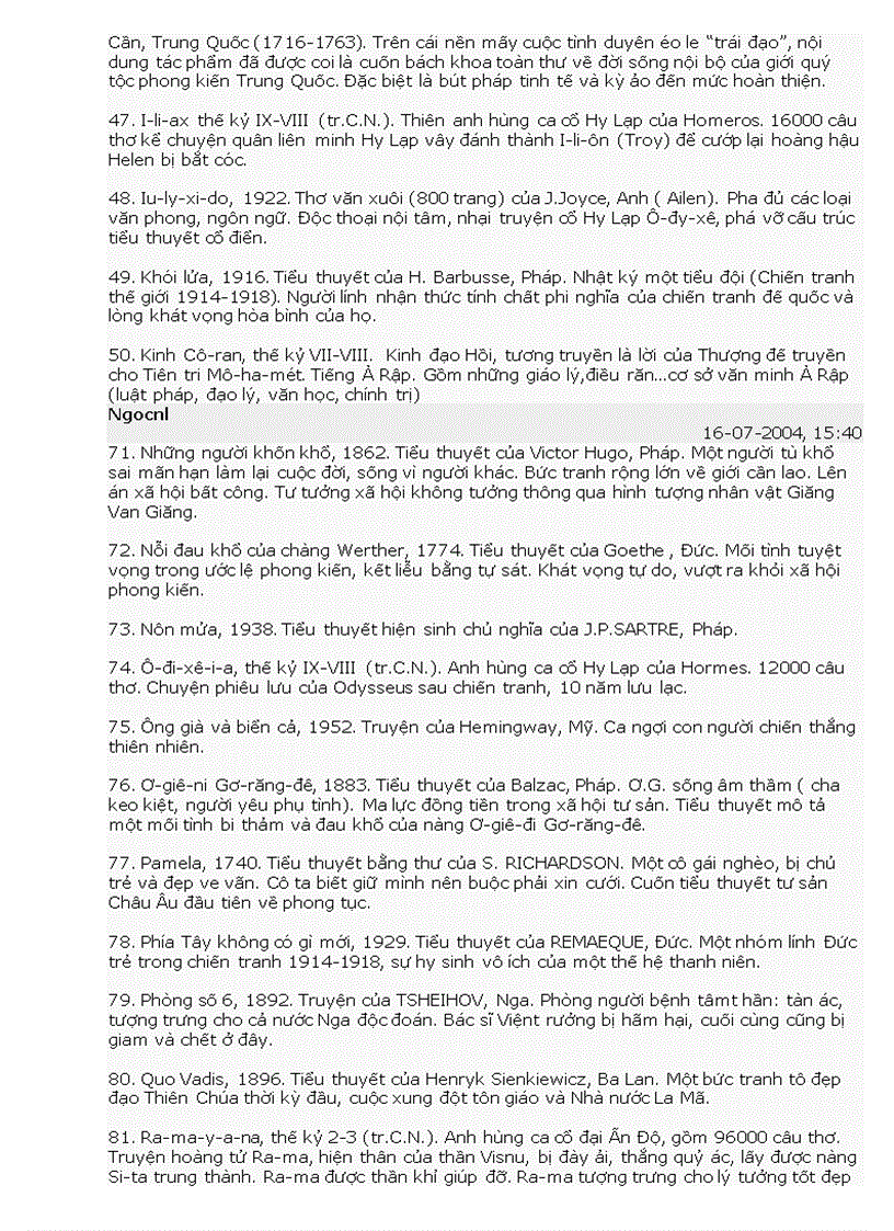 image for page 116 tác phẩm nổi tiếng thế giới