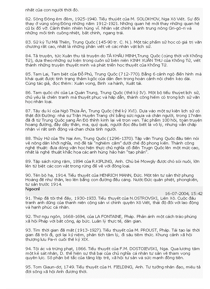 image for page 116 tác phẩm nổi tiếng thế giới