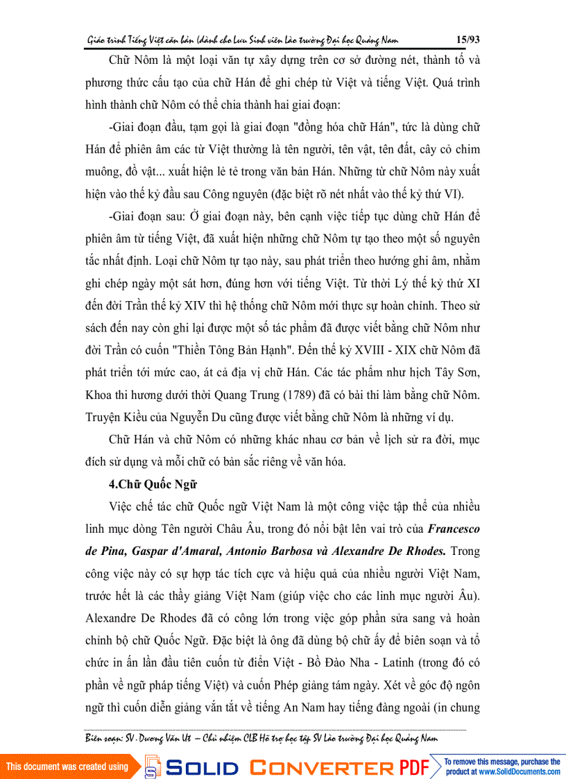 image for page Bài giảng Tiếng Việt dành cho sinh viên Lào