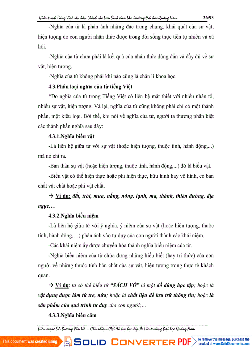 image for page Bài giảng Tiếng Việt dành cho sinh viên Lào