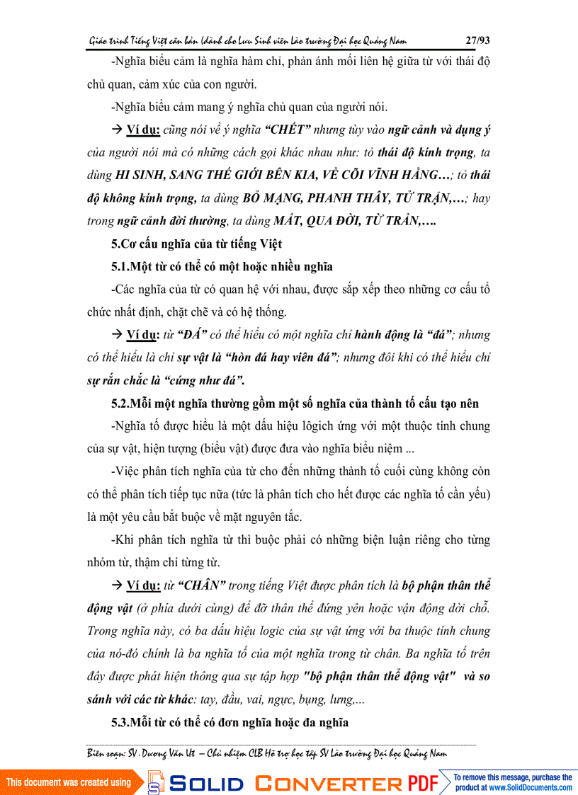 image for page Bài giảng Tiếng Việt dành cho sinh viên Lào