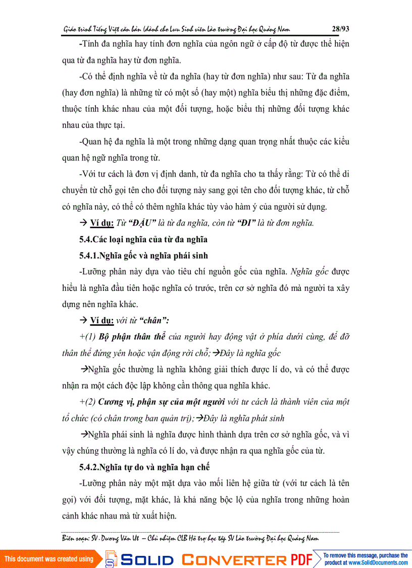 image for page Bài giảng Tiếng Việt dành cho sinh viên Lào