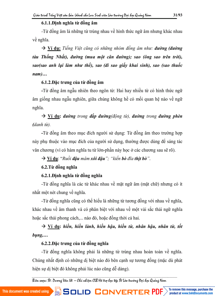 image for page Bài giảng Tiếng Việt dành cho sinh viên Lào