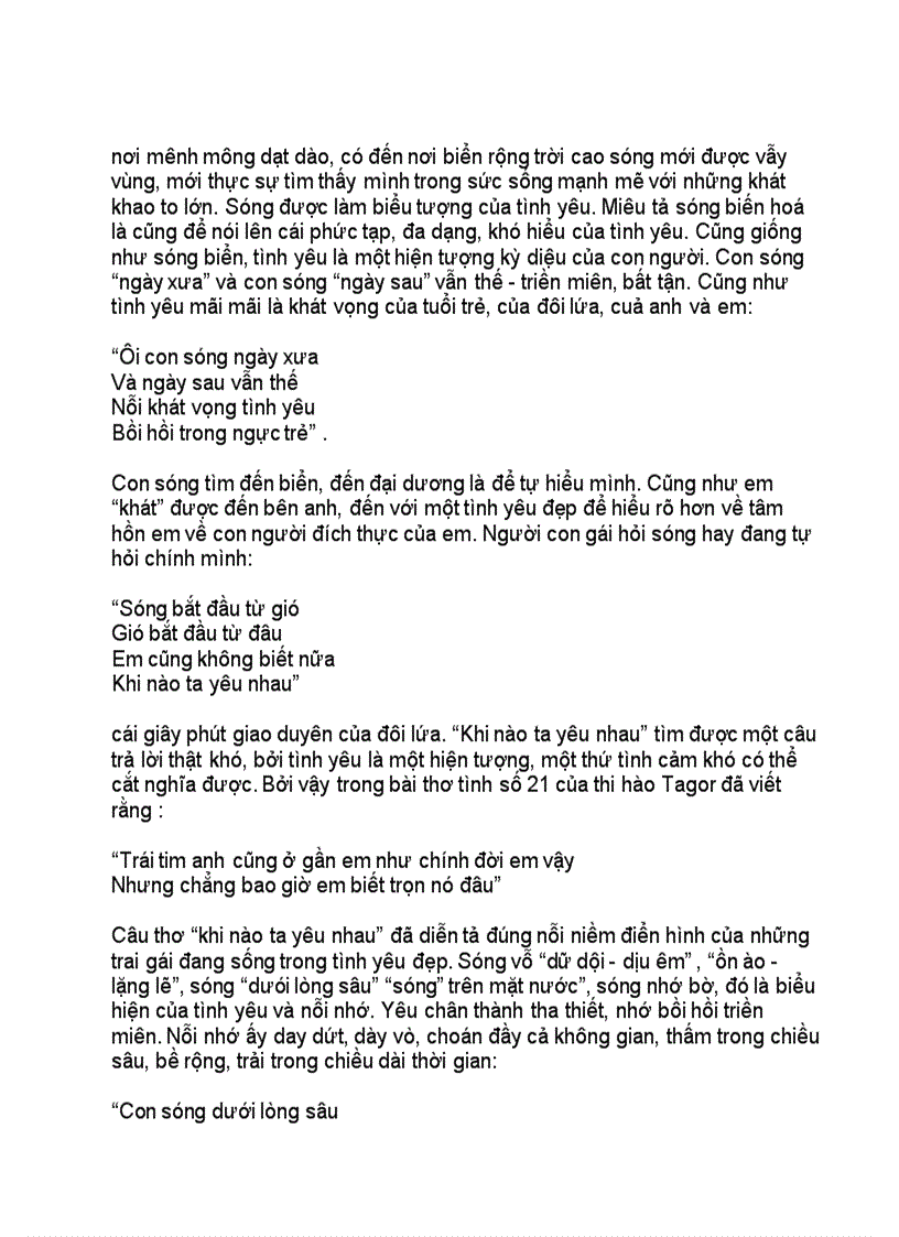 image for page Bài văn thi ĐH CĐ đạt Điểm 10