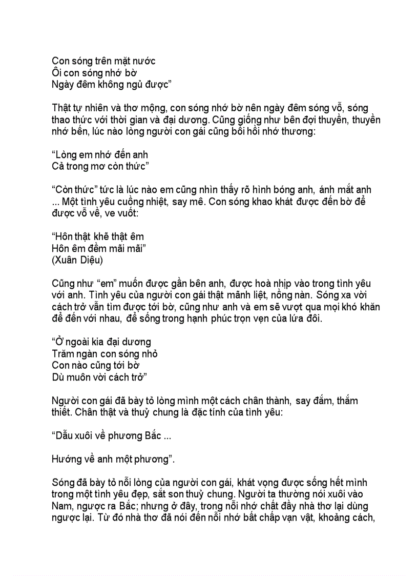 image for page Bài văn thi ĐH CĐ đạt Điểm 10