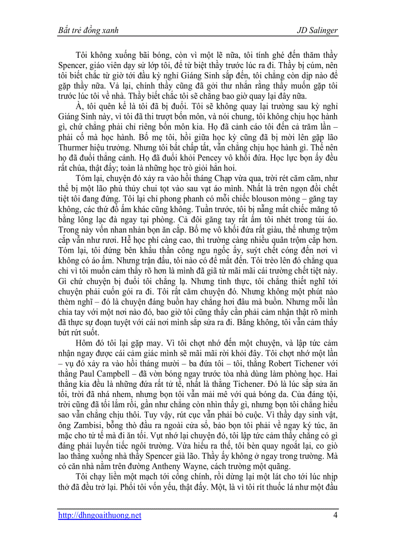 image for page Bat tre dong xanh JeromDavidSalinger pdf