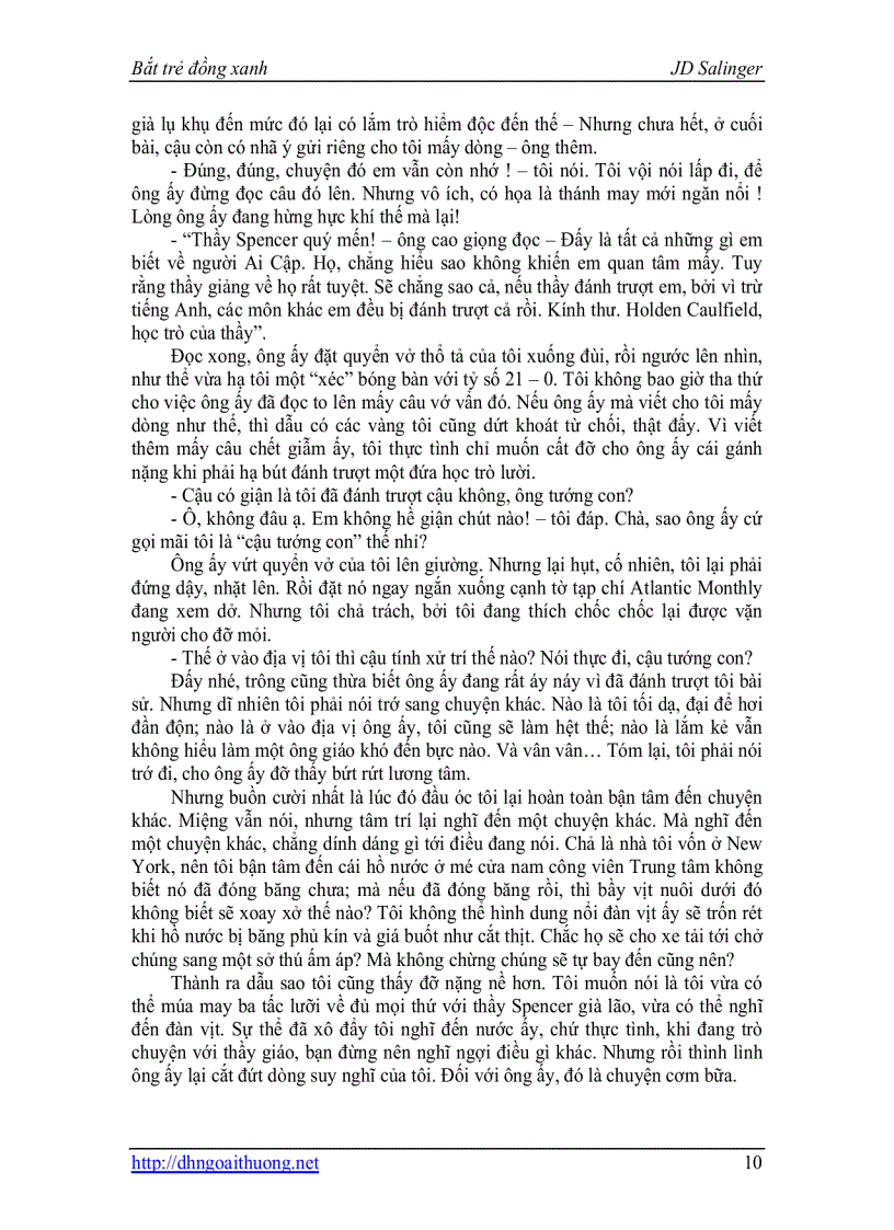 image for page Bat tre dong xanh JeromDavidSalinger pdf