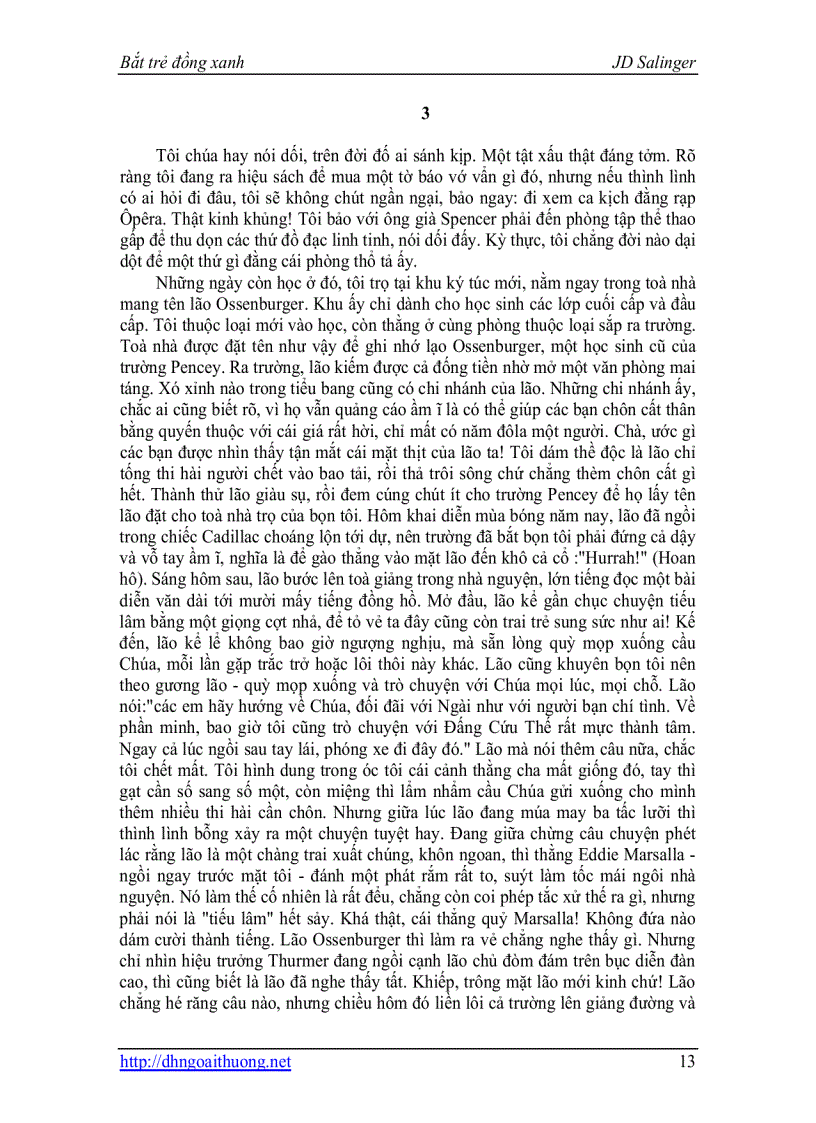 image for page Bat tre dong xanh JeromDavidSalinger pdf