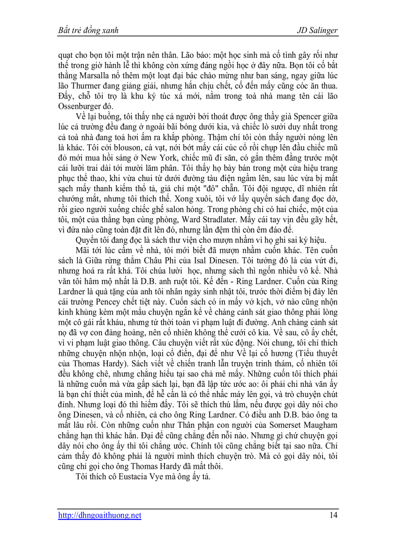 image for page Bat tre dong xanh JeromDavidSalinger pdf