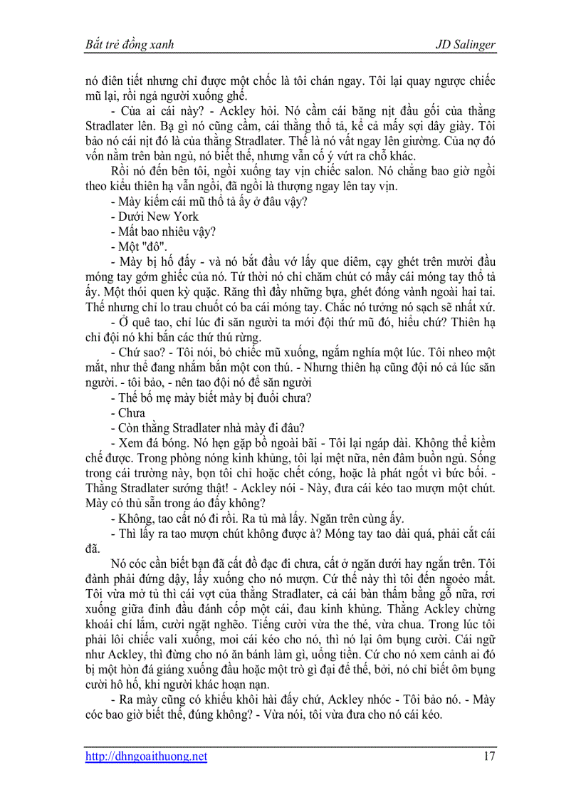 image for page Bat tre dong xanh JeromDavidSalinger pdf